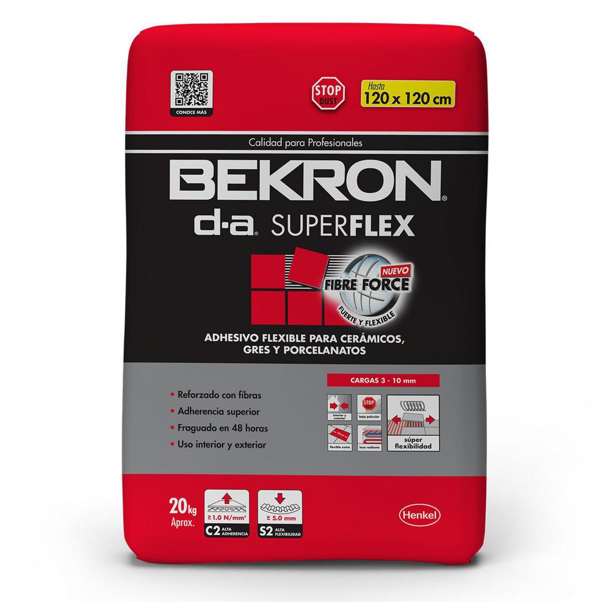 Adhesivo Piso Superficie Flexible 20 kg, marca BEKRON - Foto Principal