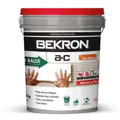 BEKRON - Pasta Piso Superficie Flexible 15 kg