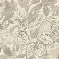 RASCH - Papel Mural Hojas Y Flores 554915 Liverna 5 m2 aproximados