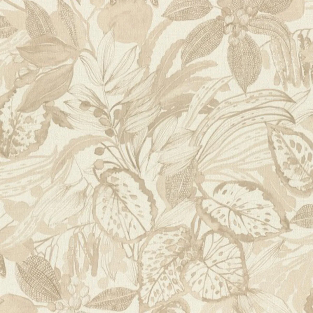 RASCH - Papel Mural Hojas Y Flores 554908 Liverna 551908 5 m2 aproximado