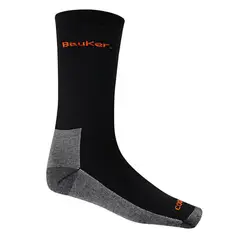 BAUKER - Calcetin Con Cobre Cool Max Negro