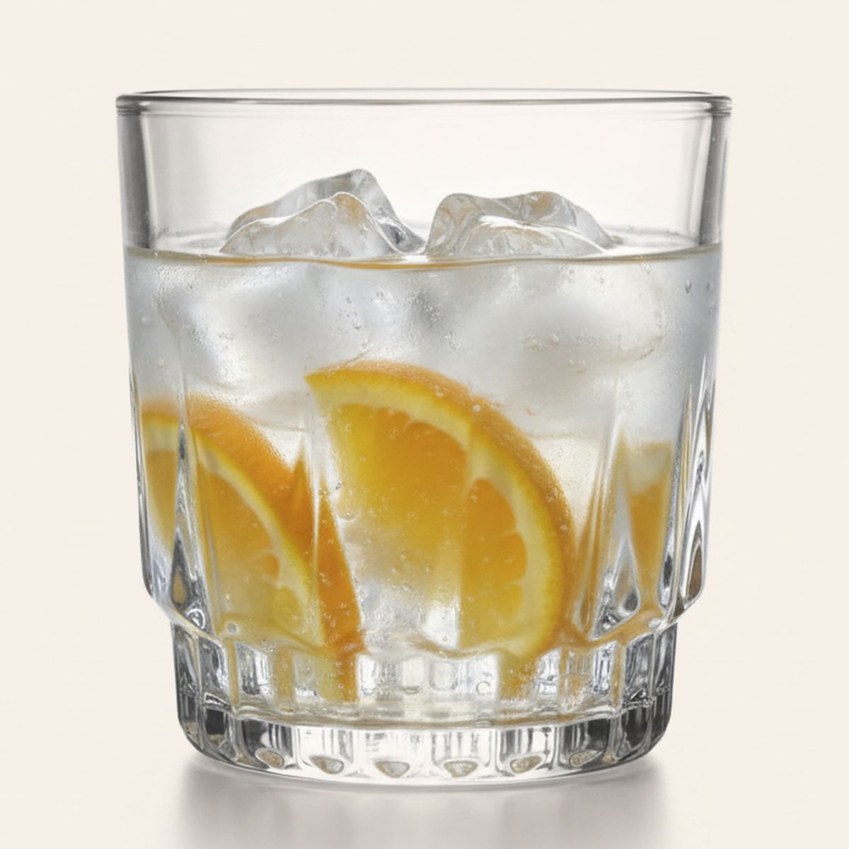 DORAL - Set 6 Vasos Cortos de Vidrio 310 ml Transparente
