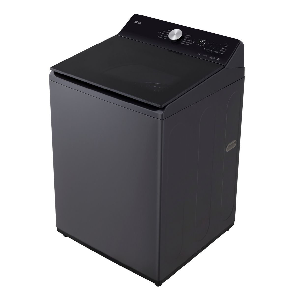 Lavadora Carga Superior 21 kg Negro WT21PBTX6, marca LG - Foto 2