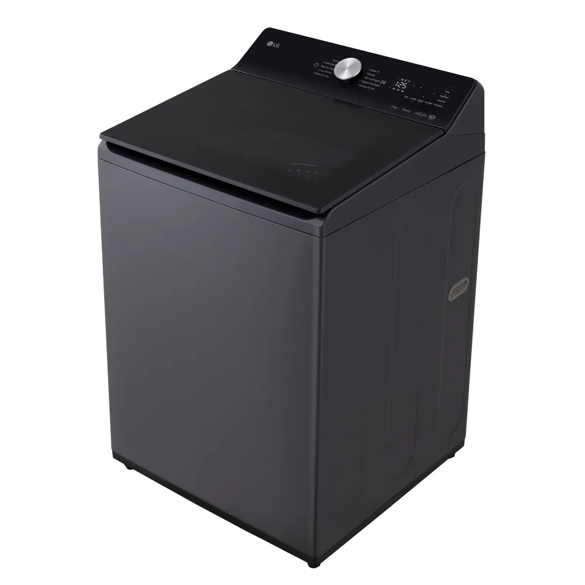 LG - Lavadora Carga Superior 21 kg Negro WT21EGTX6