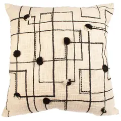 PALERMO - COJIN DISEÑO OY-11020 LABERI 50X50 CM OY-11020 LABERI 50X50 CM MARFIL 50x50 cm