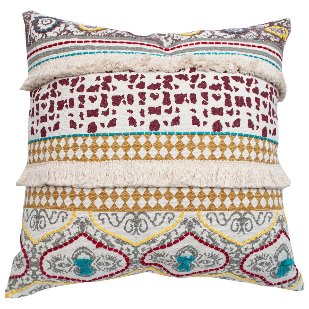 PALERMO - COJIN DISEÑO OY-NJ26 50X50 CM OY-NJ25 50X50 CM BEIGE 50x50 cm
