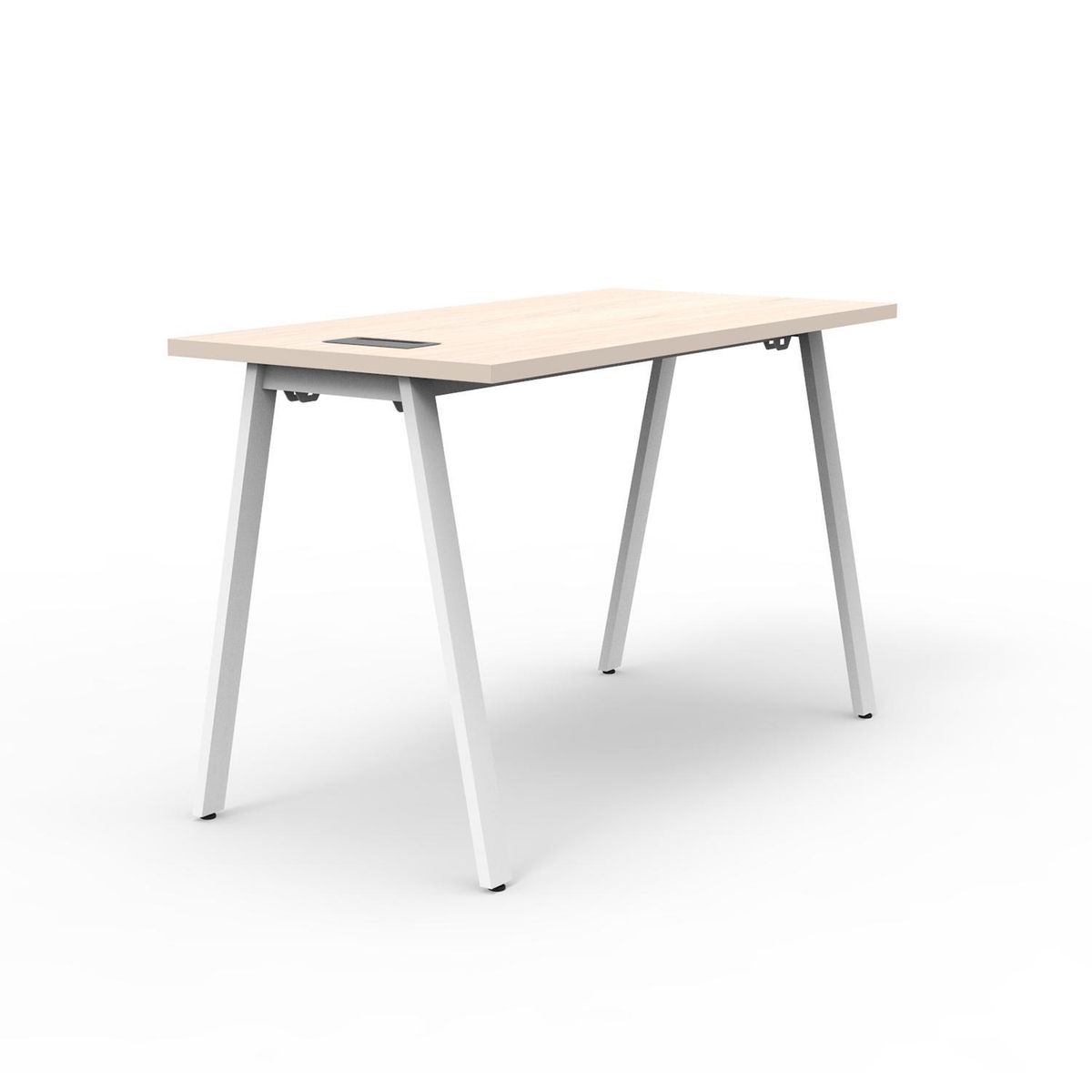 INDUMAC - Escritorio Alpha Home Office Pure Legno/Blanco 120x75x60 cm