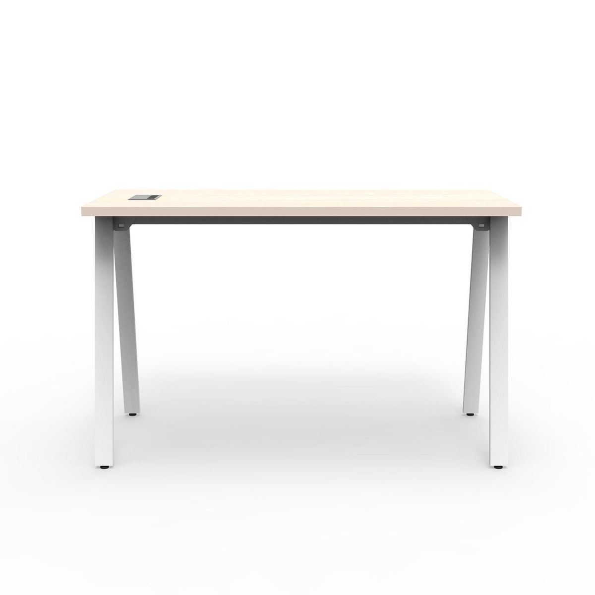 INDUMAC - Escritorio Alpha Home Office Pure Legno/Blanco 120x75x60 cm