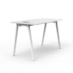 INDUMAC - Escritorio Alpha Home Office Blanco 120x75x60 cm