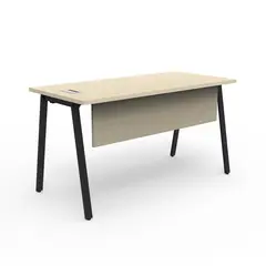 INDUMAC - Escritorio Alpha Home Office Pure Legno/Negro 150x75x70 cm
