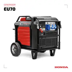 HONDA - Generador a Gasolina Partida EléctricaManual 7000 W 19.2