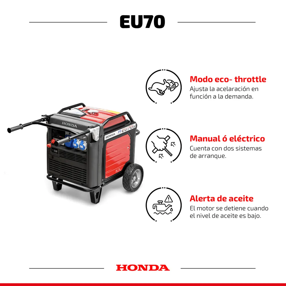 Honda EU70i Gasolina, foto 4