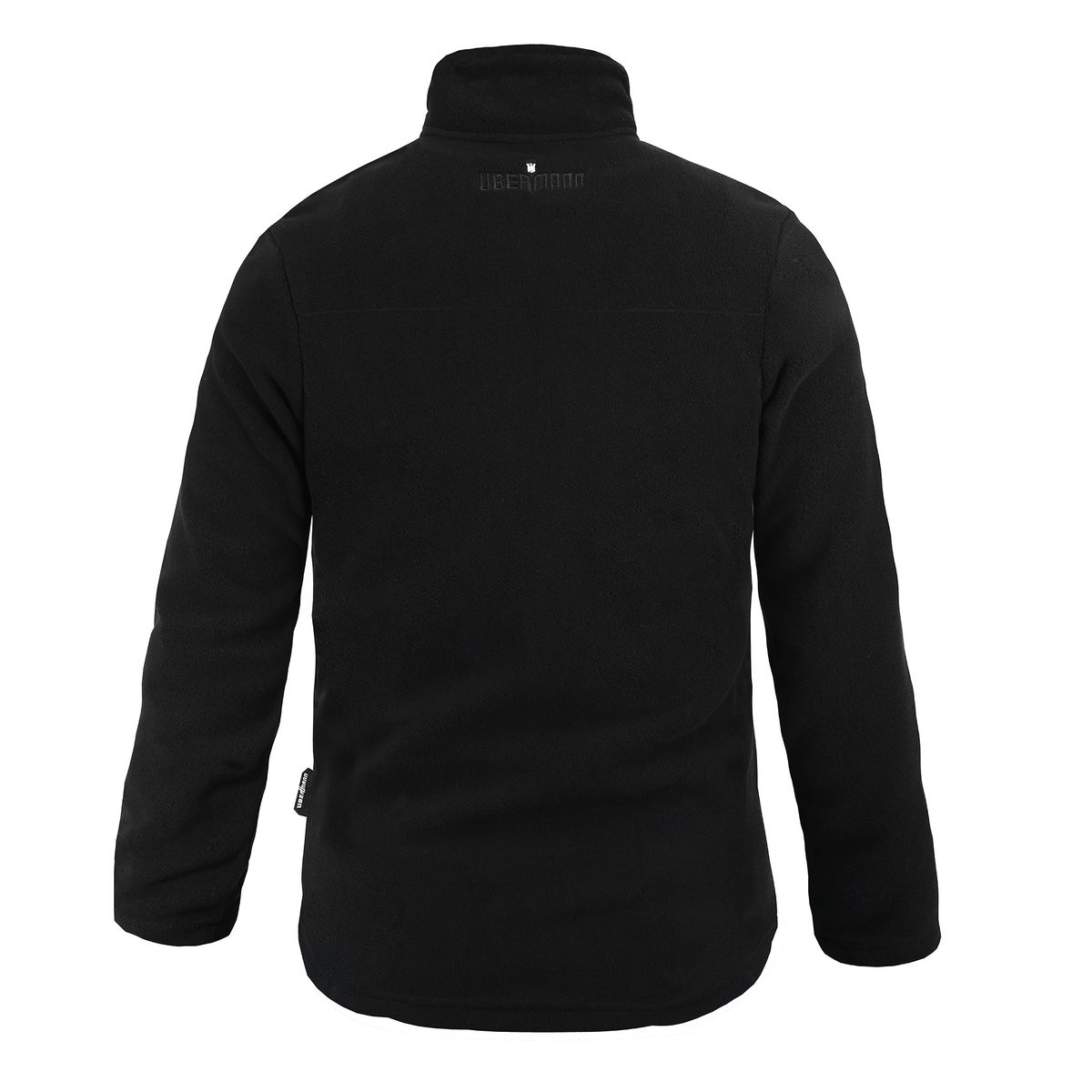 UBERMANN - Poleron Polar Corcovado Hombre Negro Xxl