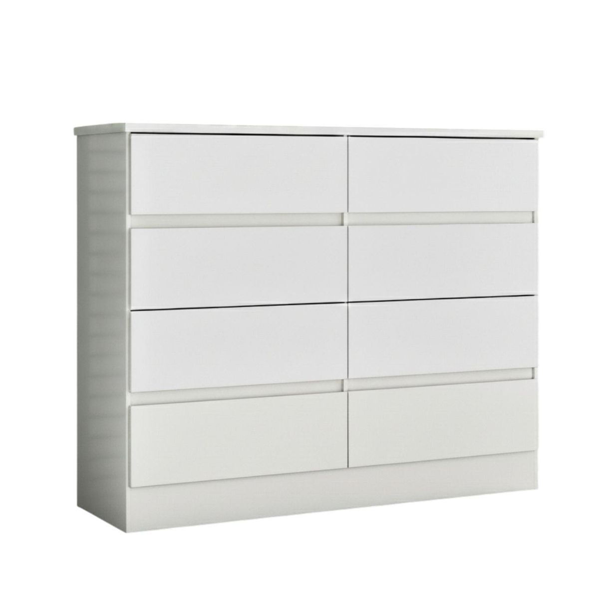 ONESSTA - Cómoda 8 Cajón(es) Roma 136x106x43 cm Blanco