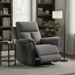 JUST HOME COLLECTION - Bergere 1 cuerpo Beijing 87x102x94 cm Grafito