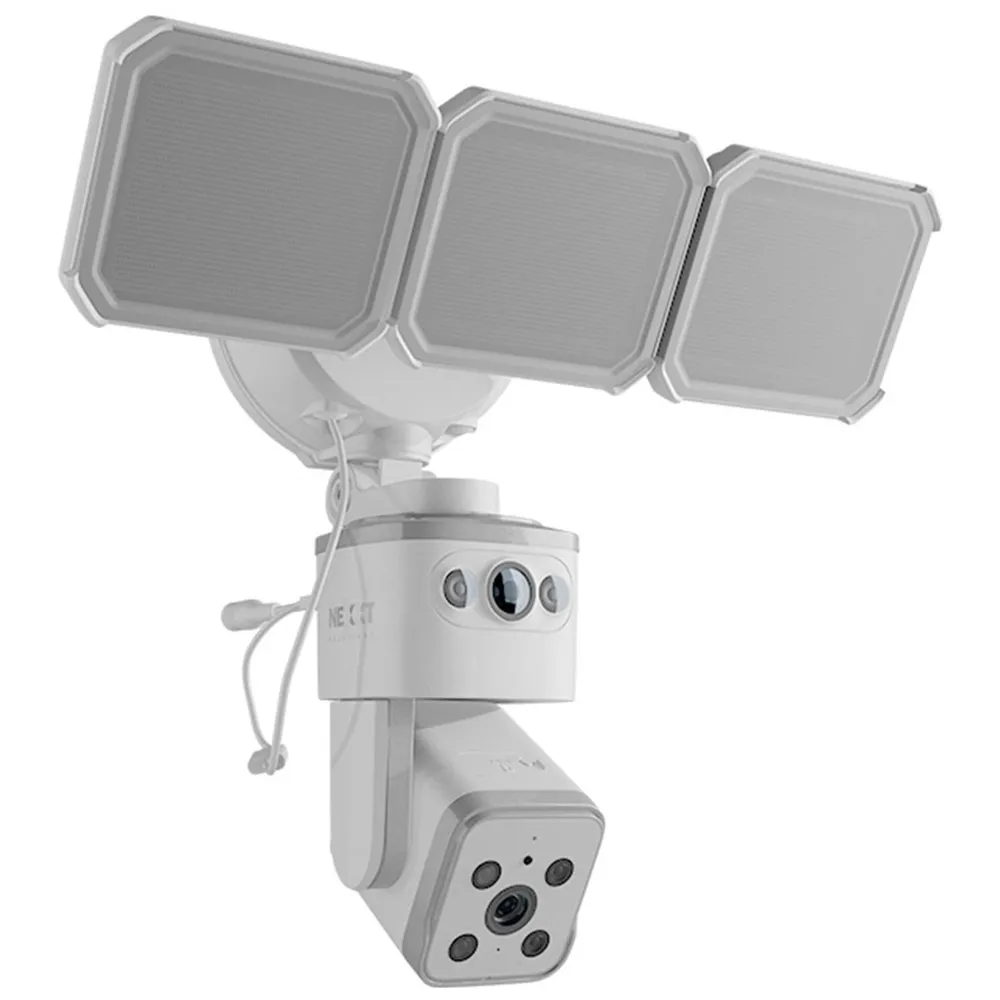 Nexxt Cámara Doble Lente con Reflector PTZ 2K, foto 4