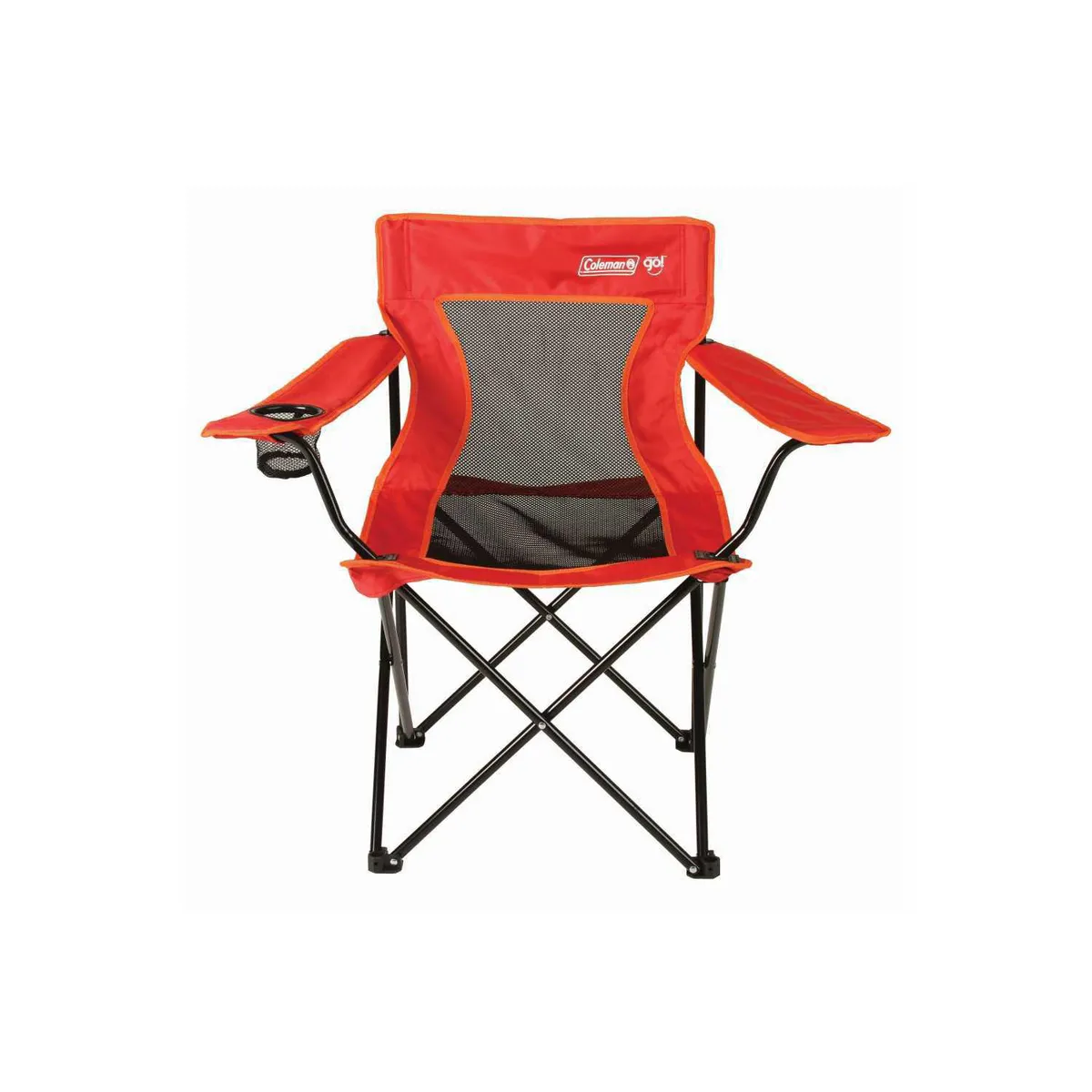 COLEMAN - Silla Plegable 11x88x13 cm Rojo