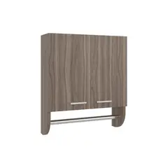 TUHOME - Botiquin 2 puertas bath 50x45x14,5 cm Avellana