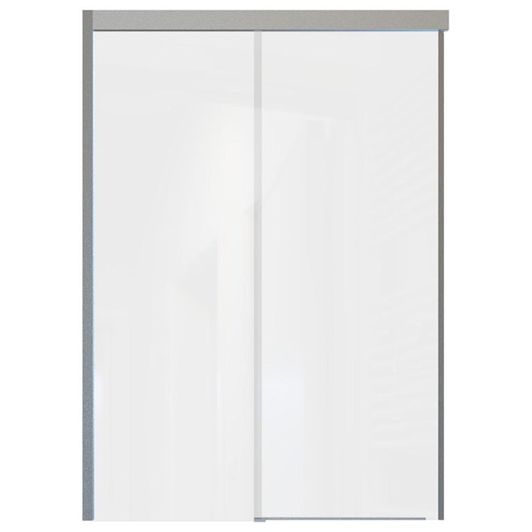 Mampara corredera de Receptáculo Corredera 130x185 cm Vidrio Templado 6 mm