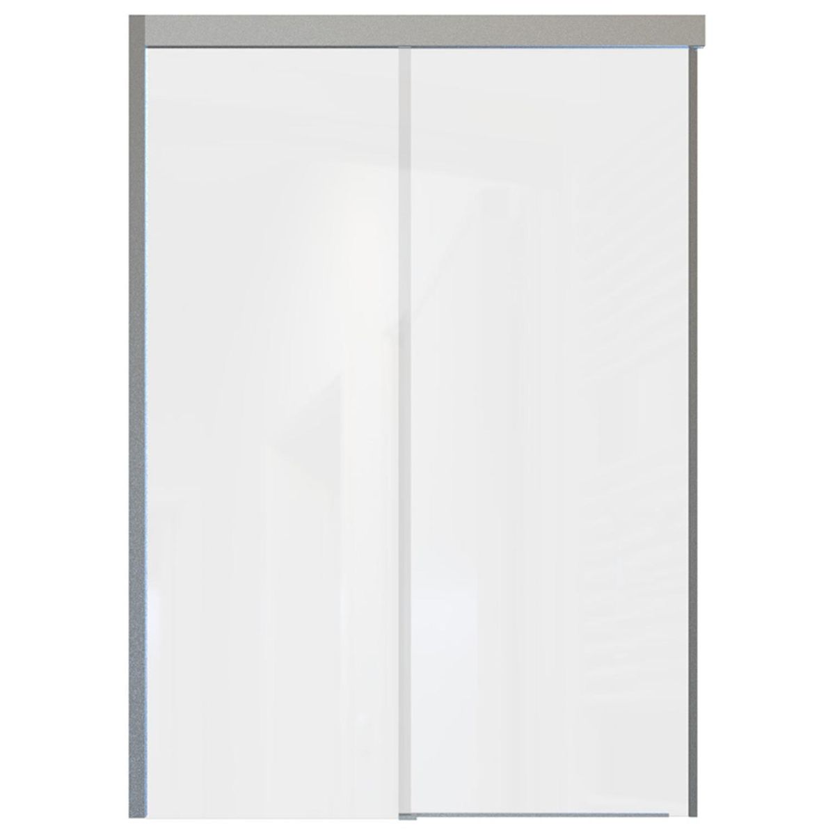 STRETTO - Mampara corredera de Receptáculo Corredera 140x185 cm Vidrio Templado 6 mm
