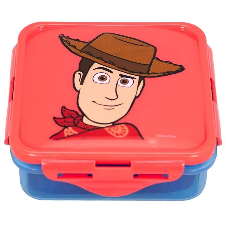 Hermetico cuadrado 500ml woody toy story 5