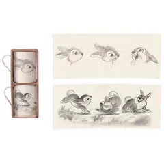 DISNEY - Set Tazas Duo 320 ml Cerámica Home Multicolor