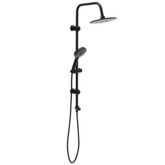 STRETTO - Columna de Ducha Rimini Negro Mate