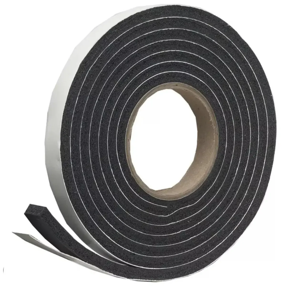 ALTE - Burlete Espuma pvc Negro 6,5x6,5x10 doblefaz