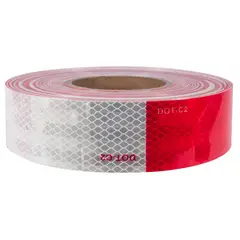 ALTE - Cinta Reflectante Blanco Rojo 50x45