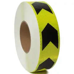 ALTE - Cinta Reflectante Arrow amarillo-Negro 50x45