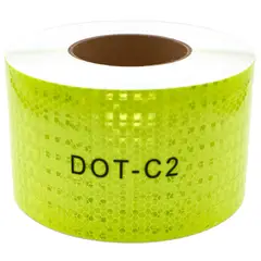 ALTE - Cinta Reflectante Amarillo Limon 4"