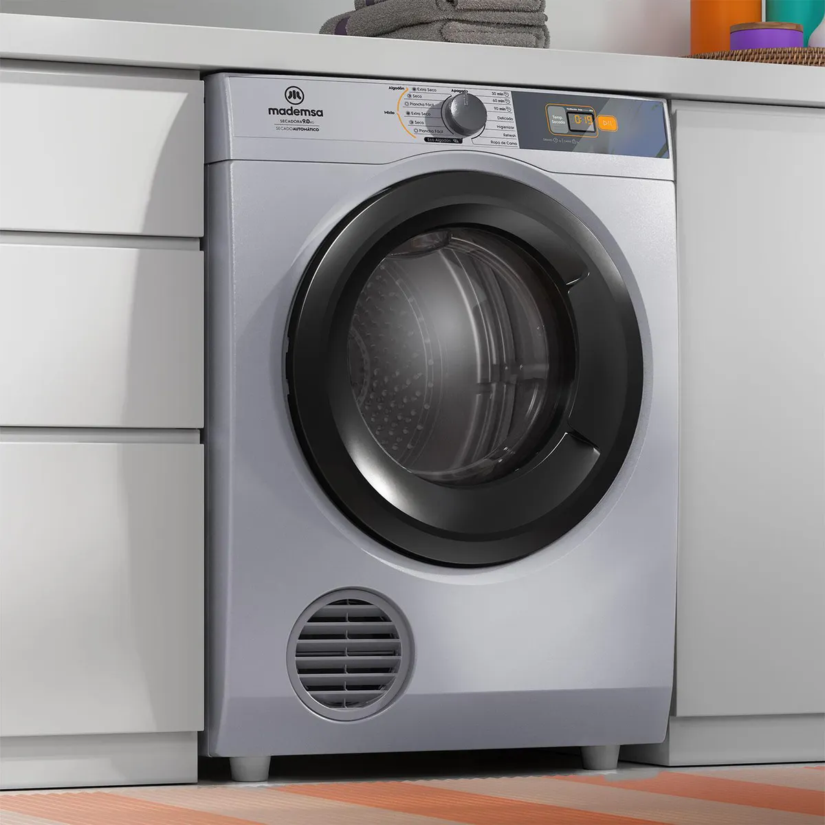 MADEMSA - Secadora 9 kg Carga Frontal con Evacuación 9DMZG PRO