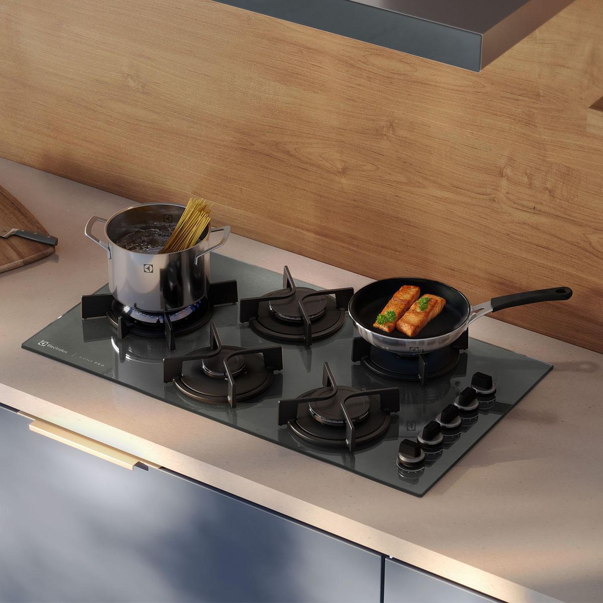 ELECTROLUX - Encimera a Gas Gas 5 Platos KE5HP