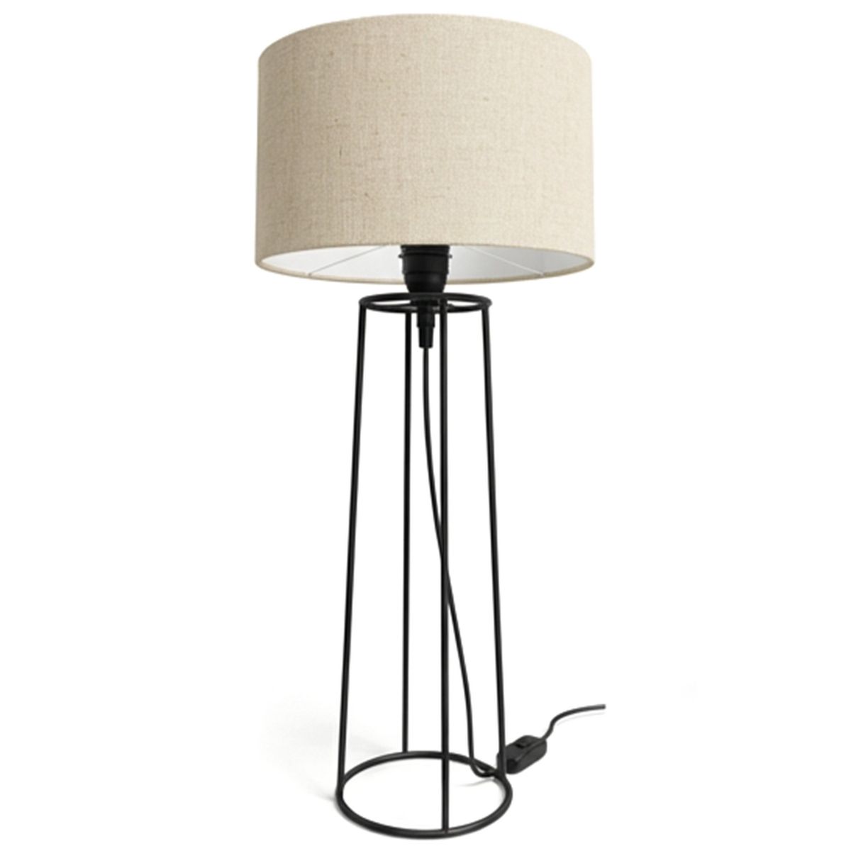 CONCEPT - Lampara Mesa Atelier Beige 40x75 cm