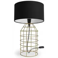 CONCEPT - Lampara Mesa Atelier Negro 40x47 cm