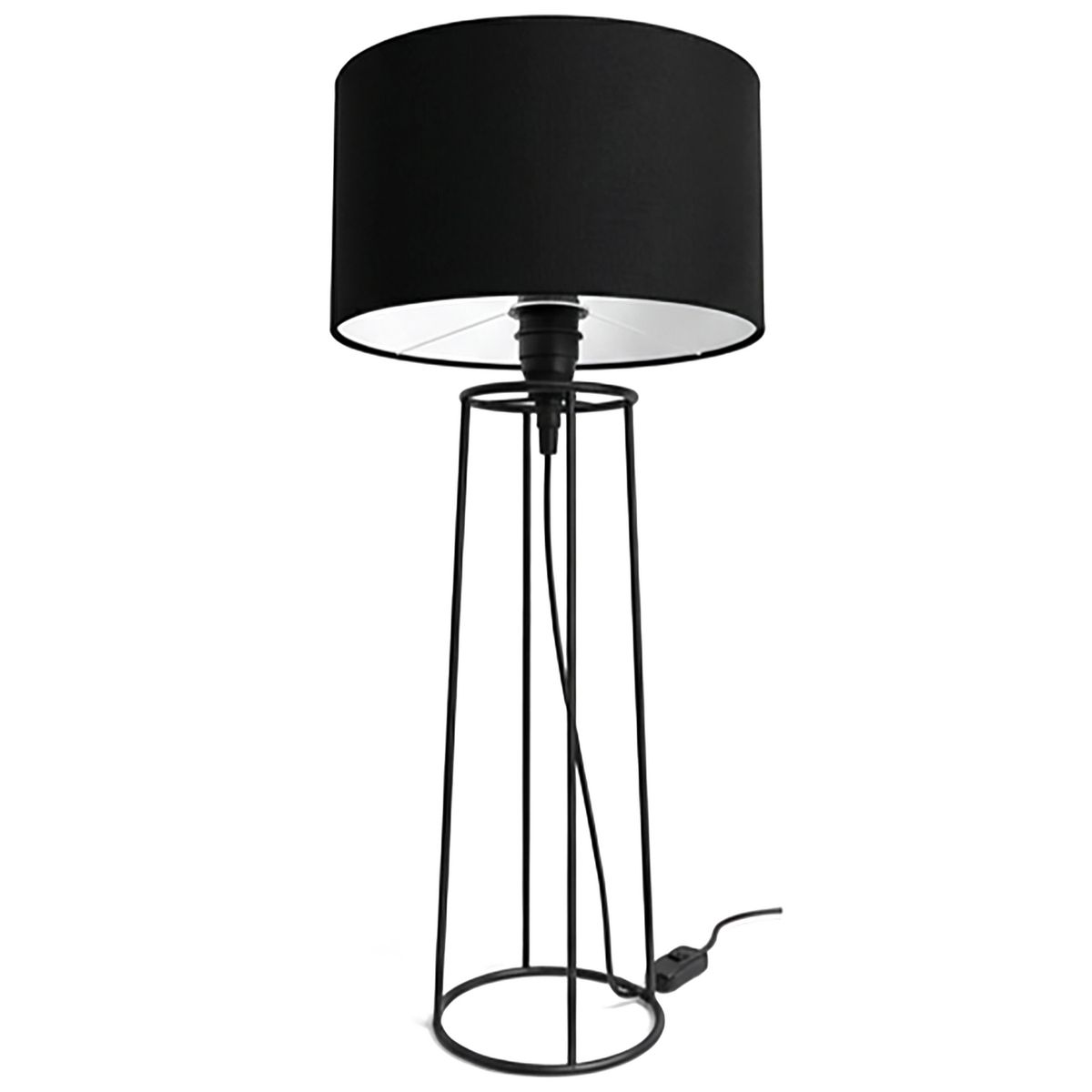 CONCEPT - Lampara Mesa Atelier Negro 40x75 cm