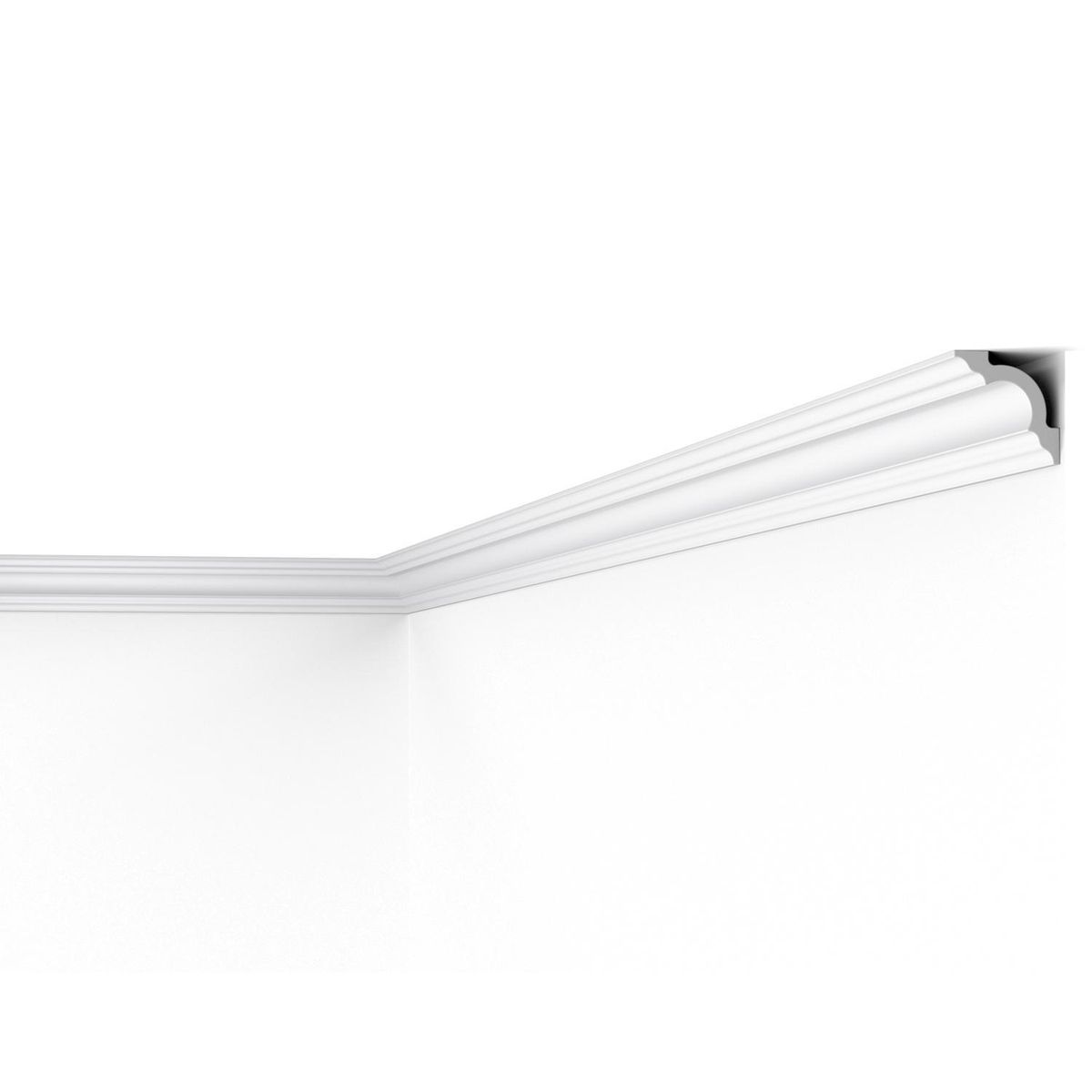 Moldura poliestireno extruido cornisa A3 30x30mm, marca BUSEL - Foto Principal