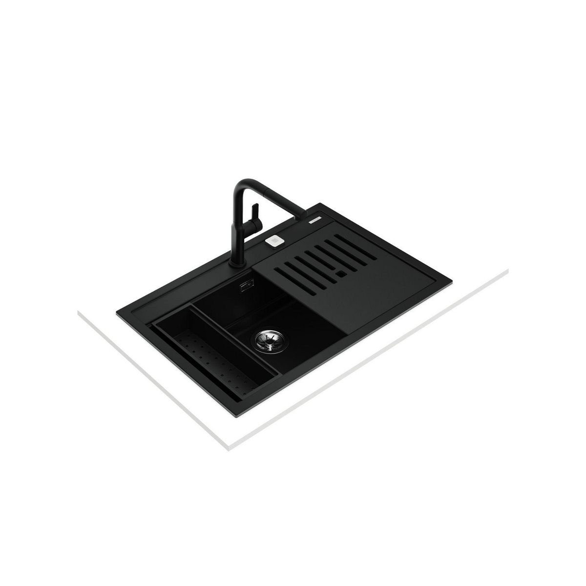 TEKA - Lavaplatos Nova 1 Cubeta(s) 79x20x51 cm Granito