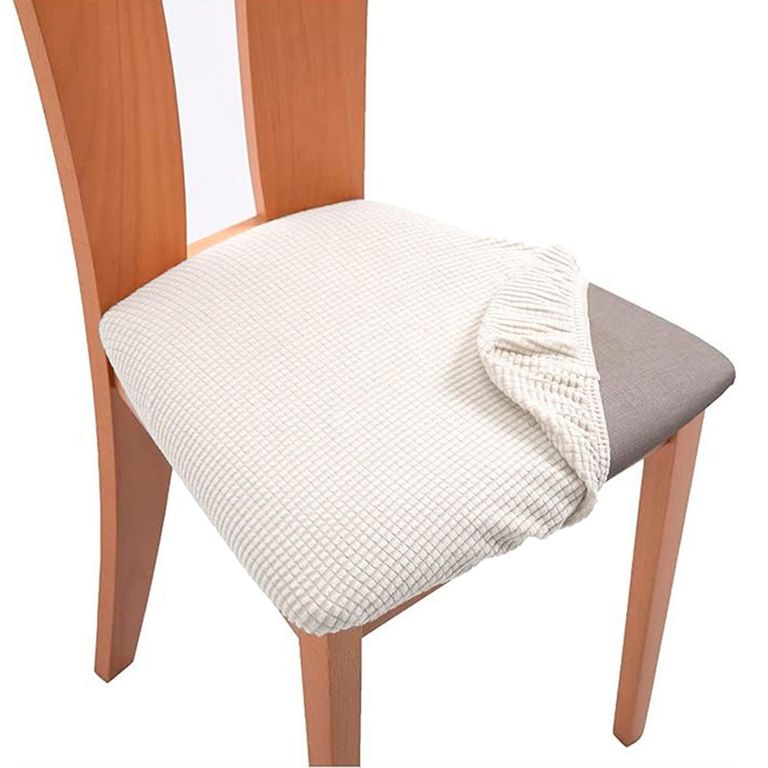 Cubresilla Asiento Color Marfil