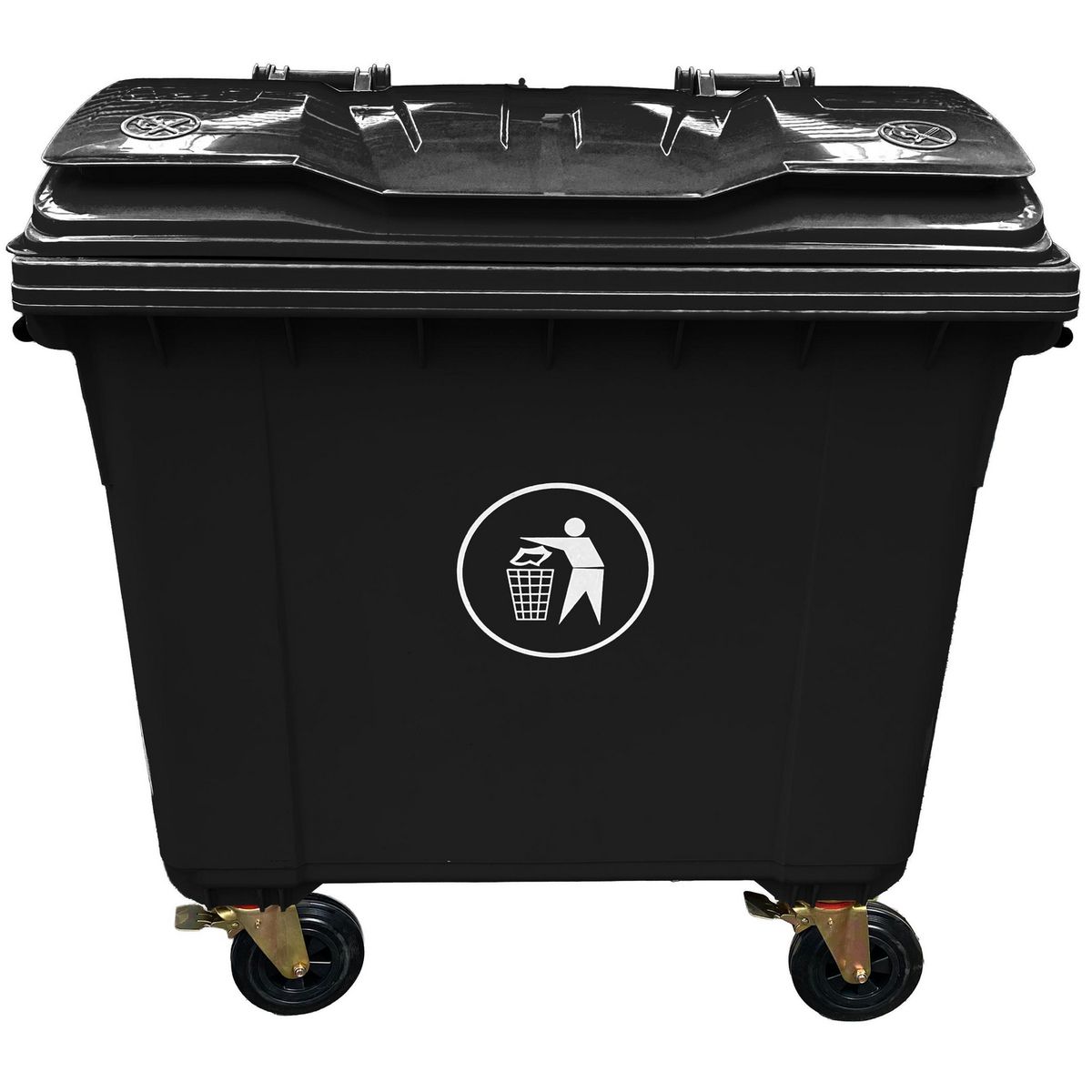 SIGNET - Contenedor Basura 1100 LTS Negro