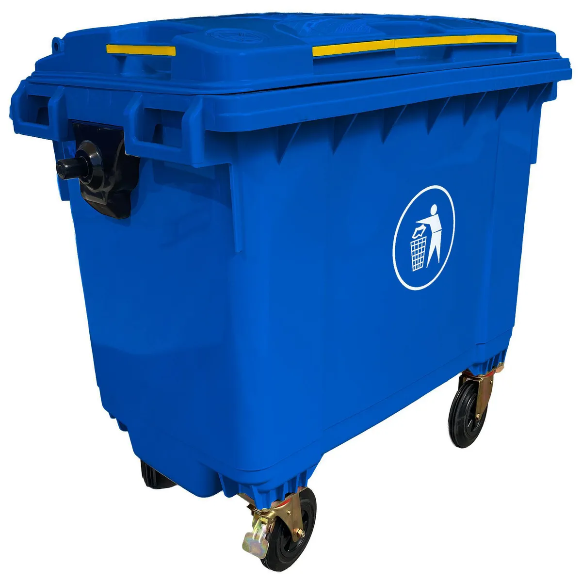 SIGNET - Contenedor Basura 660 Litros Azul