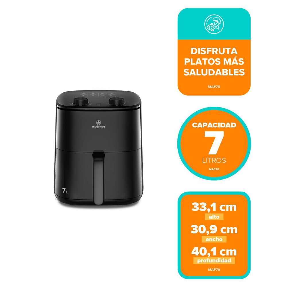 Freidora de Aire 7 Litros MAF70, foto 8