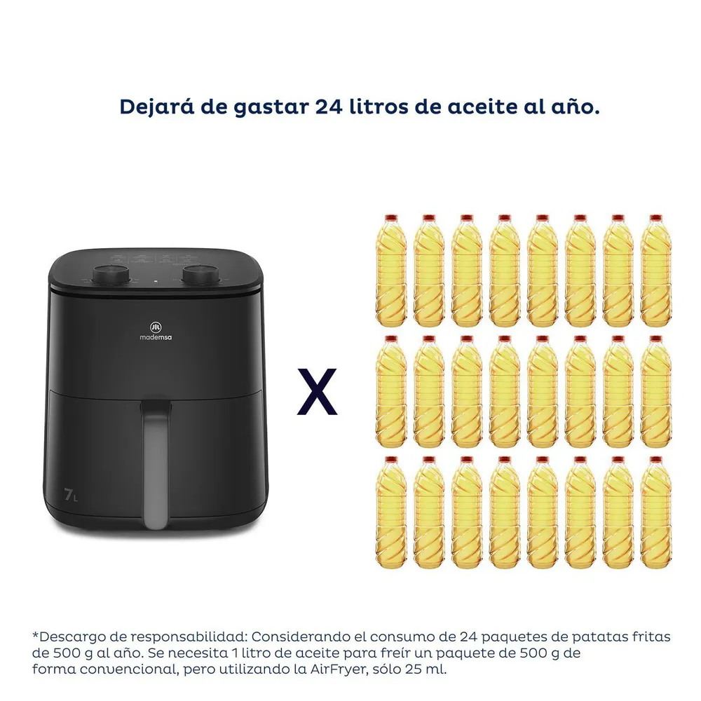 Freidora de Aire 7 Litros MAF70, foto 9
