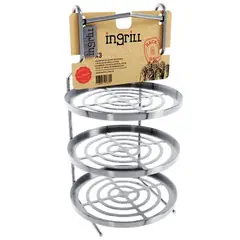 INGRILL - Rack multiusos para barril ahumador y asador