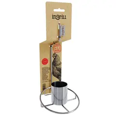 INGRILL - Rack de pollo para barril ahumador y asador