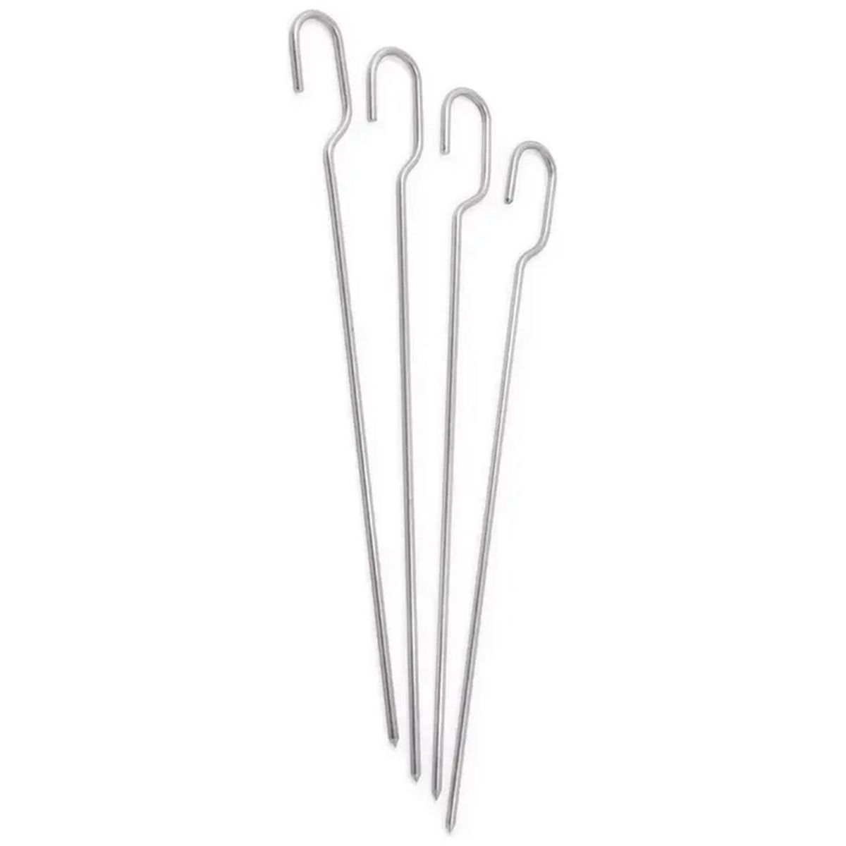 INGRILL - Set de 4 pinchos de ahumador para colgar alimentos