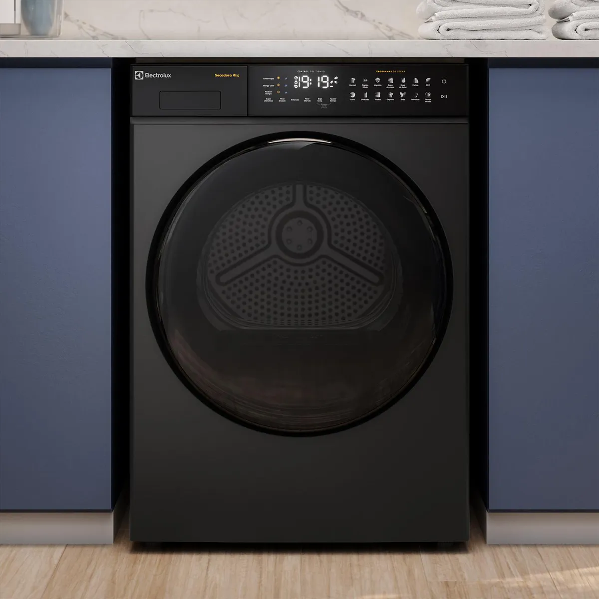 ELECTROLUX - Secadora 8 kg Carga Frontal con Bomba de calor ETDHP8SZ