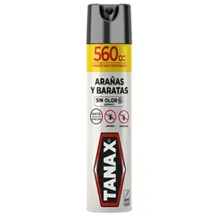 TANAX - Insecticida araña y barata sin olor 560 cc