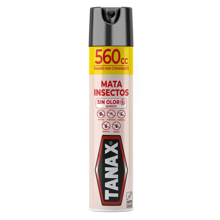 Insecticida mata insectos sin olor 560 cc