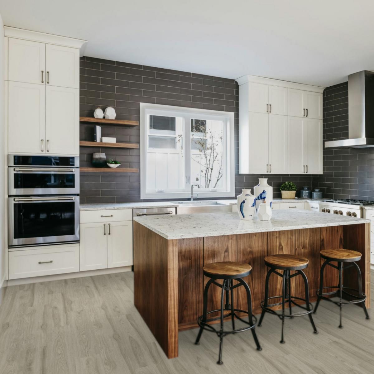 CORDILLERA - Gres 20x120 cm Bosco Haya Gris 1.44 m2